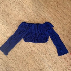 Rebel Sugar Off the Shoulder Crop